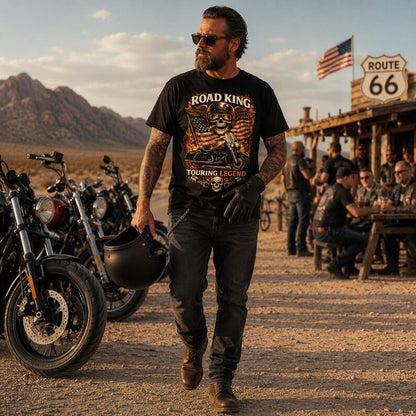 Motorcycle Biker T-shirt VA08