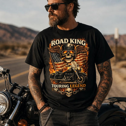 Motorcycle Biker T-shirt VA08