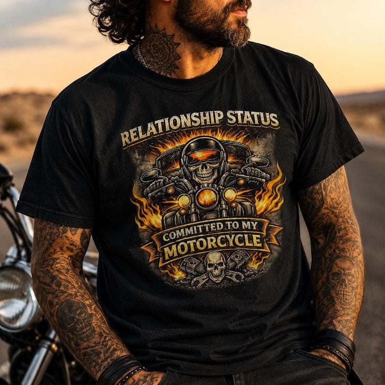 Motorcycle Biker T-shirt VA09