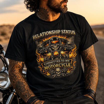 Motorcycle Biker T-shirt VA09