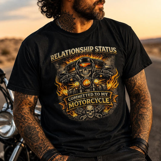 Motorcycle Biker T-shirt VA09