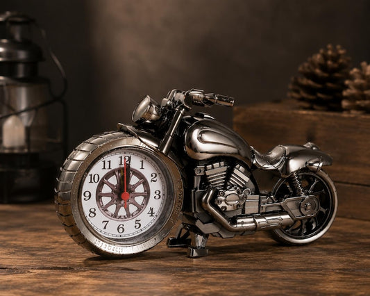 Motorcycle Desk Clock
