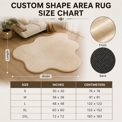 Skull & Snake Shape Area Rug TT03