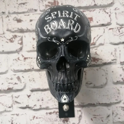 Spirited Skull Motorcycle Helmet Holder & Jacket Hanger LD12